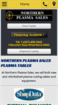 Mobile Screenshot of northernplasma.com